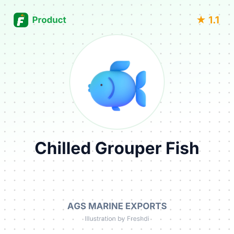 Chilled Grouper Fish – summary card, no photo uploaded yet