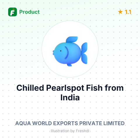 Chilled Pearlspot Fish – summary card, no photo uploaded yet