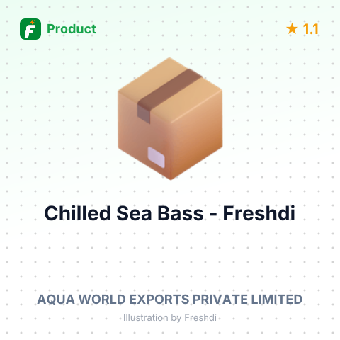 Chilled Sea Bass – summary card, no photo uploaded yet