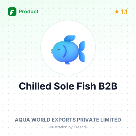 Chilled Sole Fish – summary card, no photo uploaded yet
