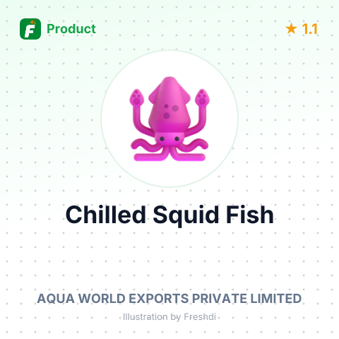Chilled Squid Fish – summary card, no photo uploaded yet