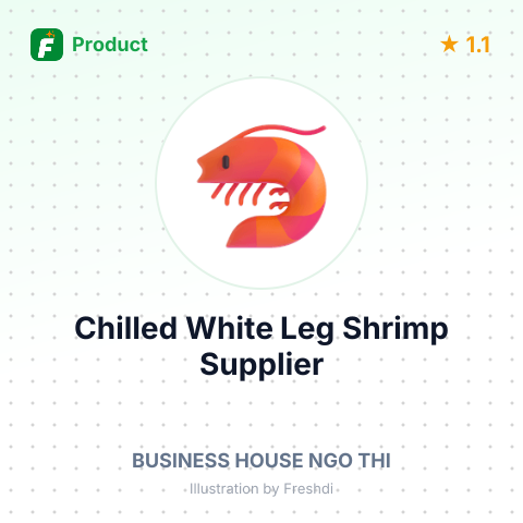 Chilled White Leg Shrimp – summary card, no photo uploaded yet