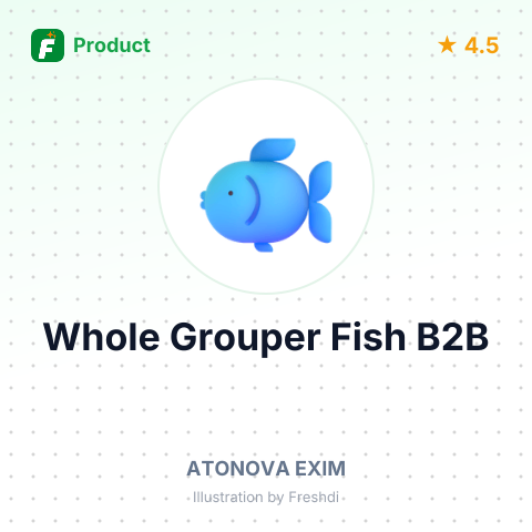 Chilled Whole Grouper Fish – summary card, no photo uploaded yet