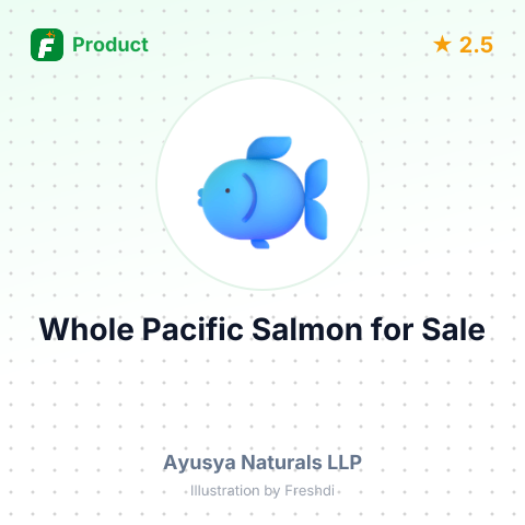 Chilled Whole Pacific Salmon – summary card, no photo uploaded yet