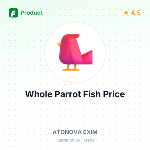 Chilled Whole Parrot Fish – summary card, no photo uploaded yet