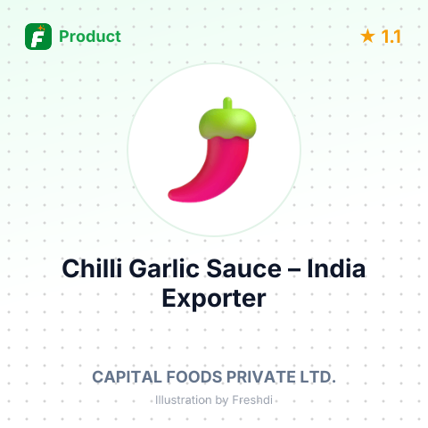 Chilli Garlic Sauce – summary card, no photo uploaded yet