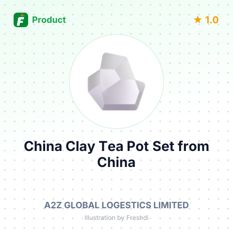 China Clay Tea Pot Set – summary card, no photo uploaded yet