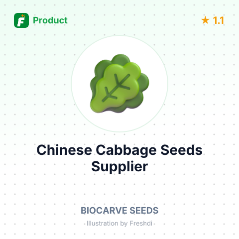 Chinese Cabbage Seeds – summary card, no photo uploaded yet