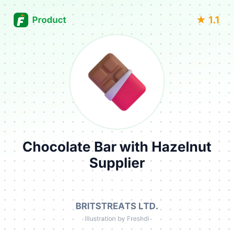 Chocolate Bar with Hazelnut – summary card, no photo uploaded yet
