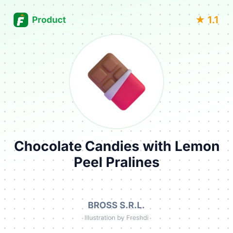 Chocolate Candies with Lemon Peel Pralines – summary card, no photo uploaded yet