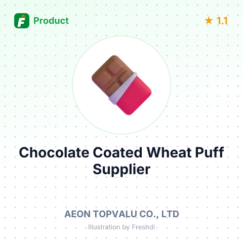 Chocolate Coated Wheat Puff – summary card, no photo uploaded yet