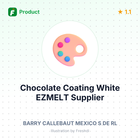 Chocolate Coating White EZMELT – summary card, no photo uploaded yet