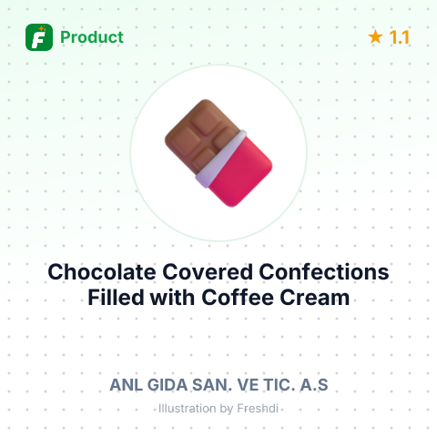 Chocolate Covered Confections Filled with Coffee Cream – summary card, no photo uploaded yet