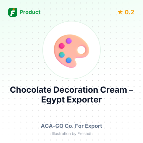Chocolate Decoration Cream – summary card, no photo uploaded yet