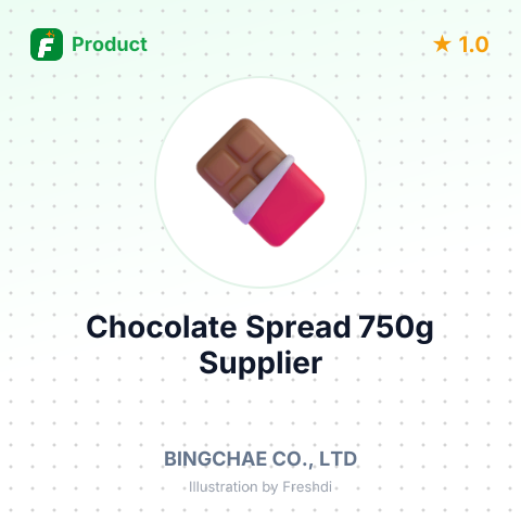 Chocolate Spread 750g – summary card, no photo uploaded yet