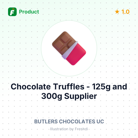 Chocolate Truffles - 125g and 300g – summary card, no photo uploaded yet