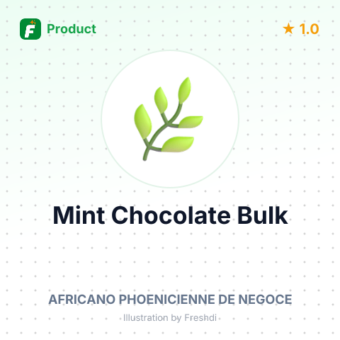 Chocolate with Mint – product summary card, no photo uploaded yet
