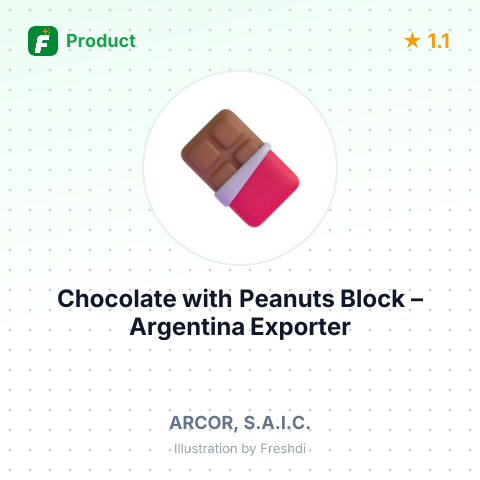 Chocolate with Peanuts Block – summary card, no photo uploaded yet