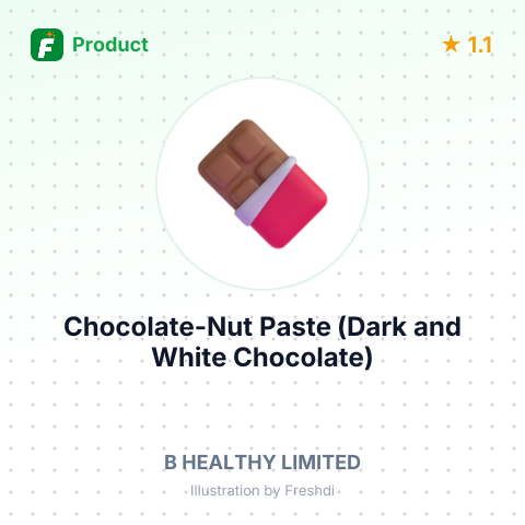 Chocolate-Nut Paste (Dark and White Chocolate) – summary card, no photo uploaded yet