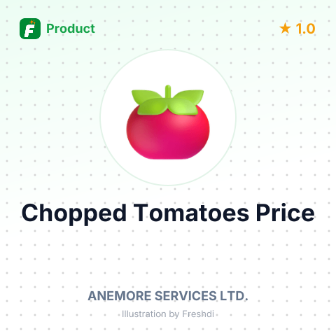 Chopped Tomatoes in Cans – summary card, no photo uploaded yet