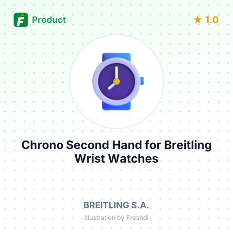 Chrono Second Hand for Breitling Wrist Watches – summary card, no photo uploaded yet