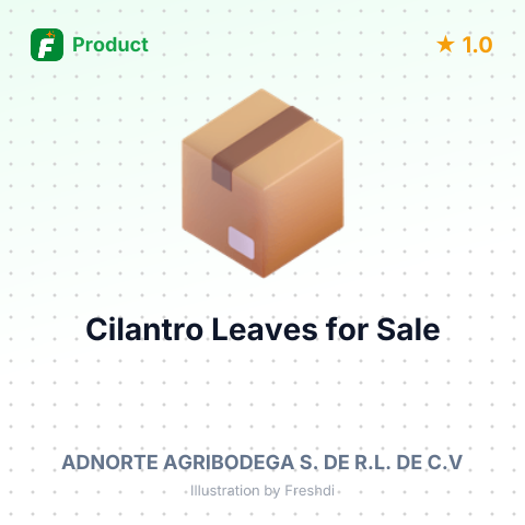 Cilantro Leaves – summary card, no photo uploaded yet