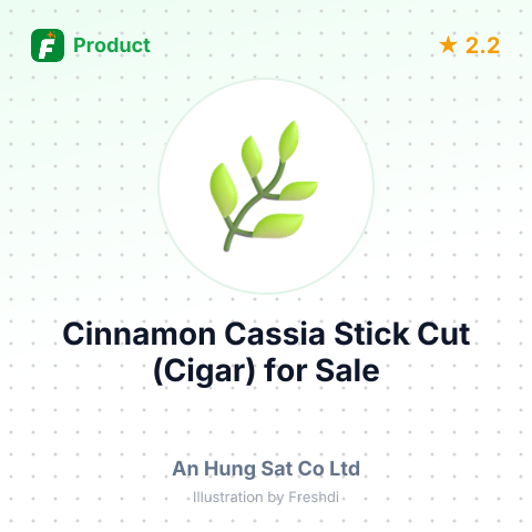Cinnamon Cassia Stick Cut (Cigar) – summary card, no photo uploaded yet