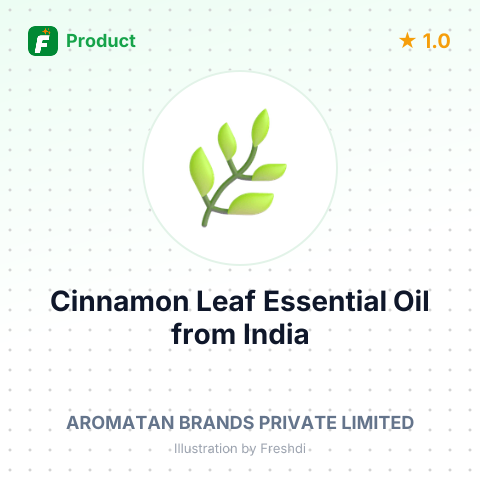 Cinnamon Leaf Essential Oil – summary card, no photo uploaded yet