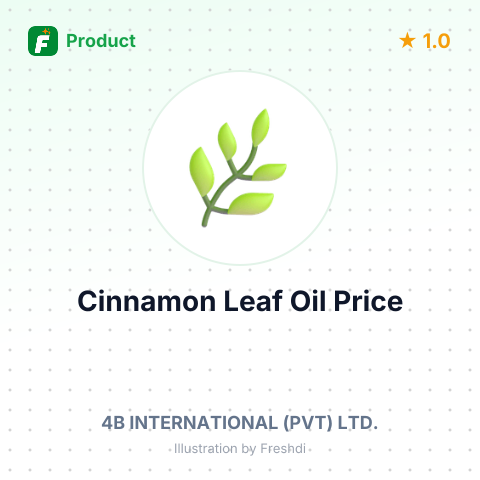 Cinnamon Leaf Oil – summary card, no photo uploaded yet