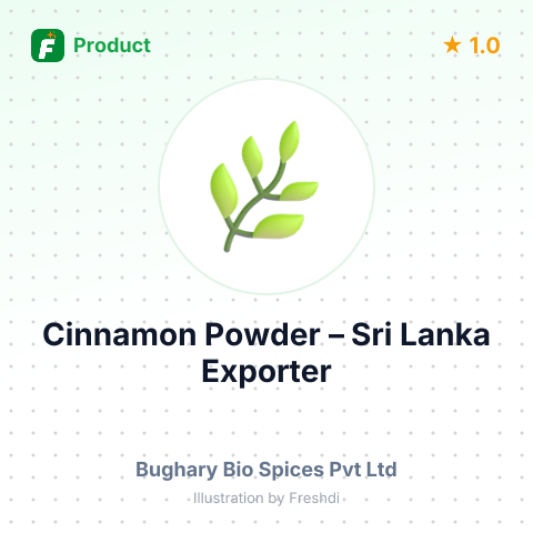 Cinnamon Powder – summary card, no photo uploaded yet