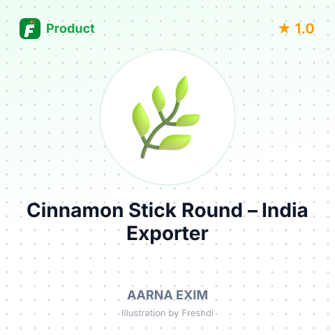 Cinnamon Stick Round – product summary card, no photo uploaded yet