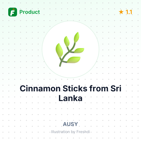 Cinnamon Sticks – summary card, no photo uploaded yet