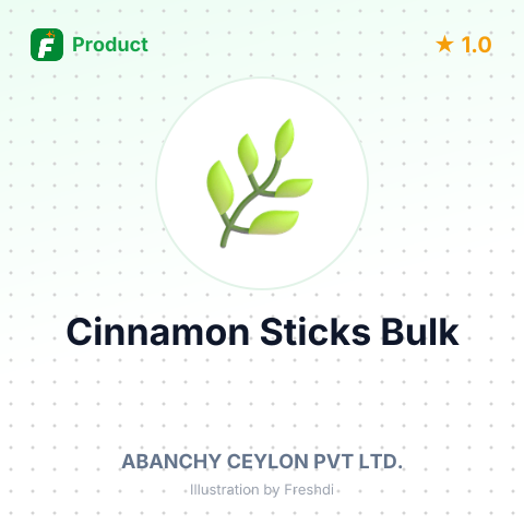 Cinnamon Whole Sticks – summary card, no photo uploaded yet