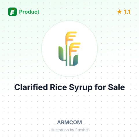 Clarified Rice Syrup – summary card, no photo uploaded yet