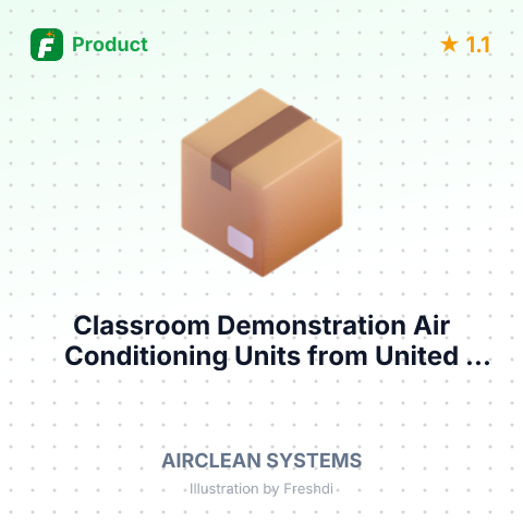 Classroom Demonstration Air Conditioning Units – summary card, no photo uploaded yet