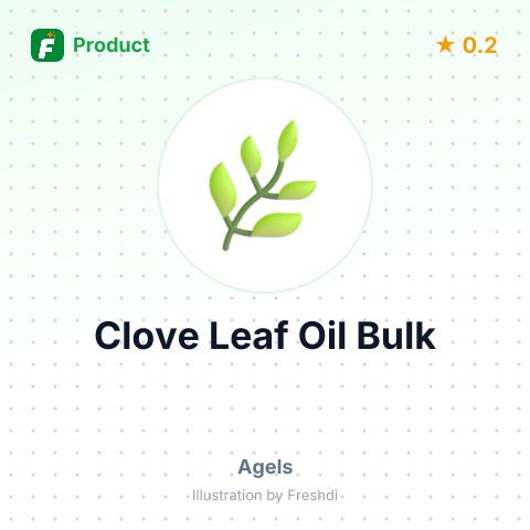 Clove Leaf Oil – summary card, no photo uploaded yet