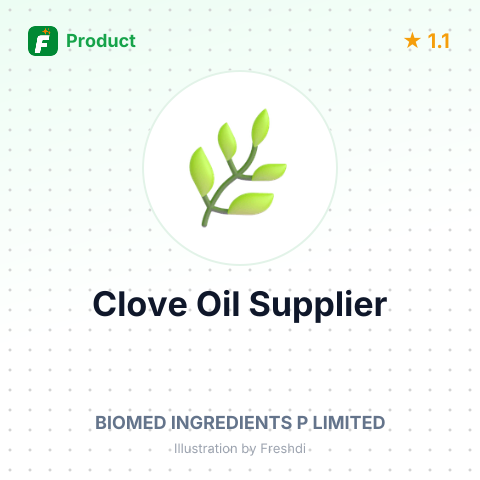 Clove Oil – summary card, no photo uploaded yet