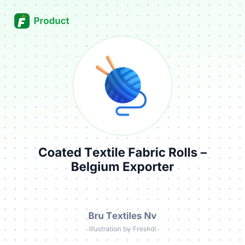 Coated Textile Fabric Rolls – summary card, no photo uploaded yet