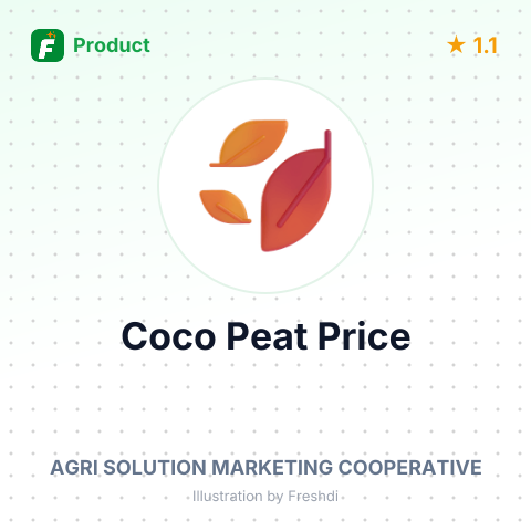 Coco Peat – summary card, no photo uploaded yet