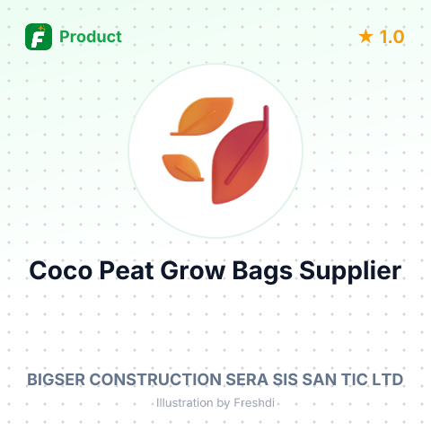 Coco Peat Grow Bags – summary card, no photo uploaded yet