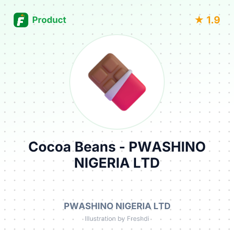 Cocoa Beans – summary card, no photo uploaded yet