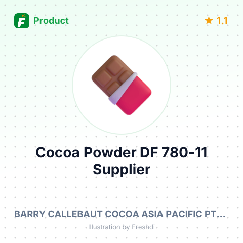 Cocoa Powder DF 780-11 – summary card, no photo uploaded yet