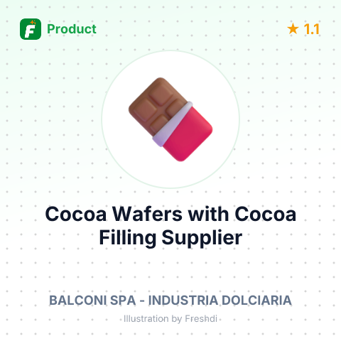 Cocoa Wafers with Cocoa Filling – summary card, no photo uploaded yet