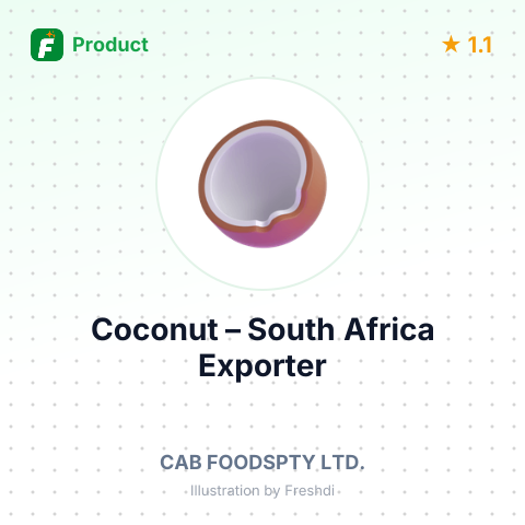 Coconut – summary card, no photo uploaded yet