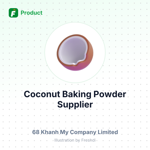 Coconut Baking Powder – summary card, no photo uploaded yet