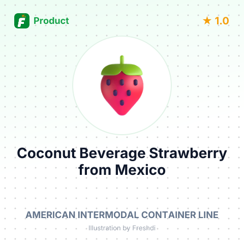 Coconut Beverage Strawberry – summary card, no photo uploaded yet