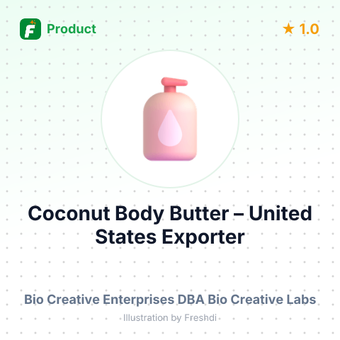 Coconut Body Butter – summary card, no photo uploaded yet