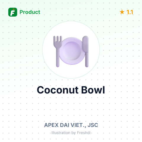 Coconut Bowl – summary card, no photo uploaded yet