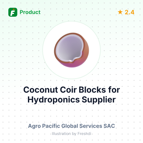 Coconut Coir Blocks for Hydroponics – summary card, no photo uploaded yet