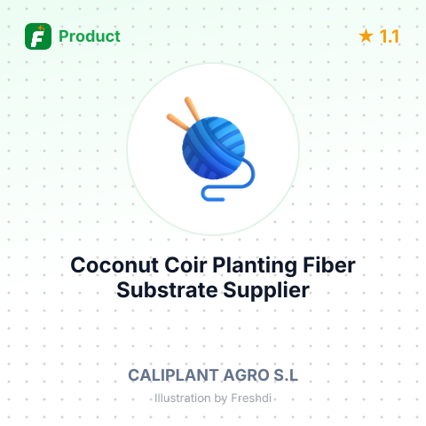 Coconut Coir Planting Fiber Substrate – summary card, no photo uploaded yet